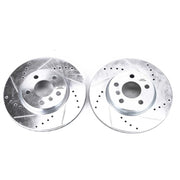 Power Stop EBR1647XPR 2014-2021 Mini Cooper Disc Brake Rotor Set