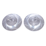 Power Stop EBR1659XPR 2014-2021 BMW i3 Disc Brake Rotor Set