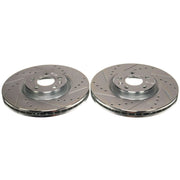 Power Stop EBR1699XPR 2018-2026 Volvo XC60 Disc Brake Rotor Set