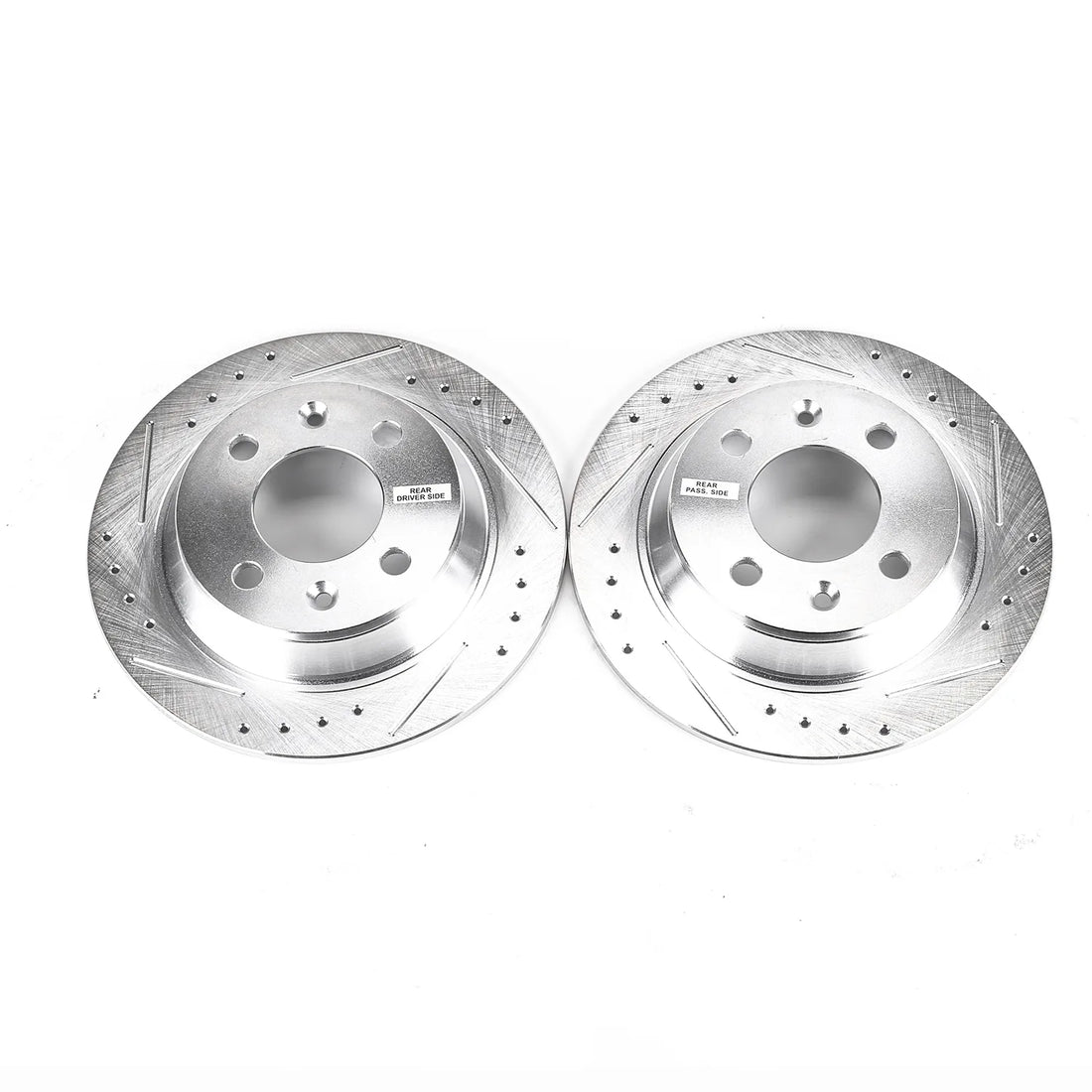 Power Stop EBR232XPR 1988-1998 Saab 9000 Disc Brake Rotor Set