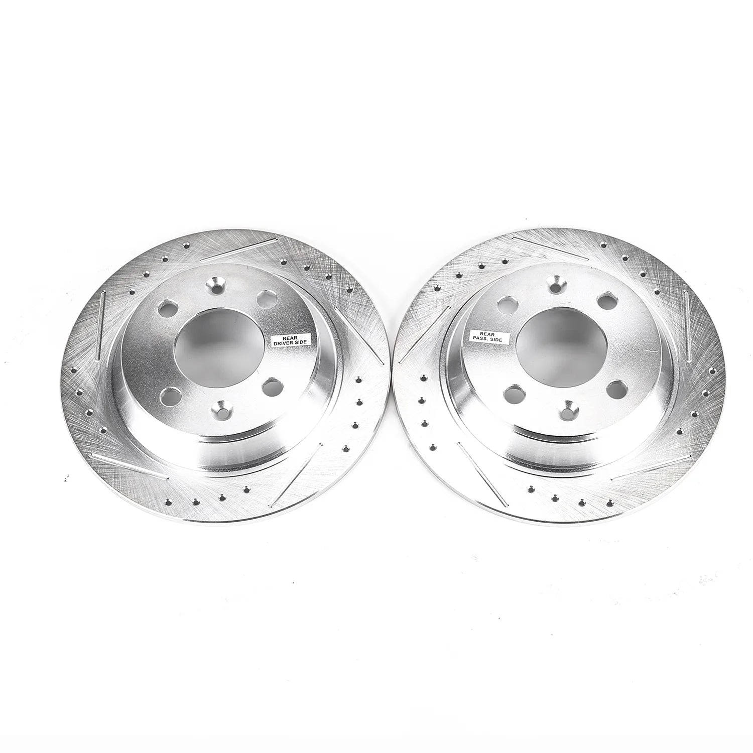 Power Stop EBR232XPR 1988-1998 Saab 9000 Disc Brake Rotor Set