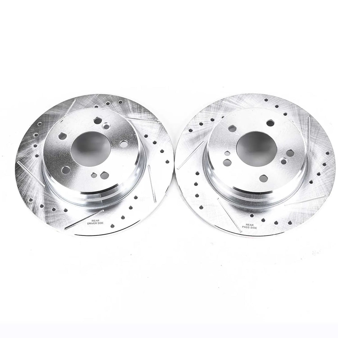 Power Stop EBR238XPR 2009-2011 Mercedes-Benz SLK300 Disc Brake Rotor Set