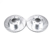 Power Stop EBR288XPR 1989-1995 BMW 525i Disc Brake Rotor Set