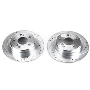 Power Stop EBR417XPR 1994-1995 Mercedes-Benz SL500 Disc Brake Rotor Set