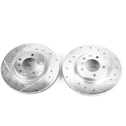 Power Stop EBR466XPR 1998-2002 BMW Z3 Disc Brake Rotor Set