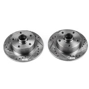 Power Stop EBR472XPR 1996-2000 Audi A4 Disc Brake Rotor Set