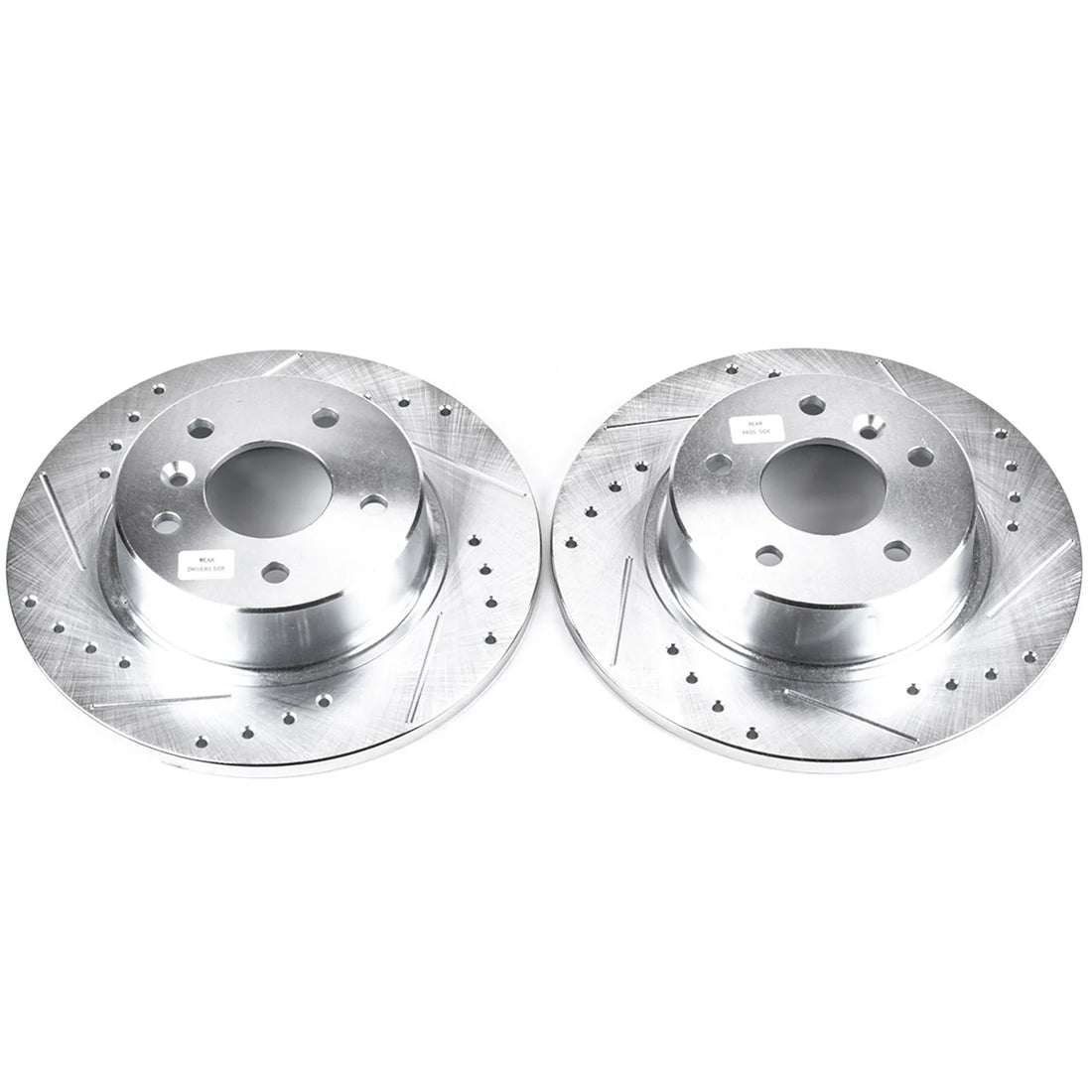 Power Stop EBR485XPR 1999-2004 Land Rover Discovery Disc Brake Rotor Set