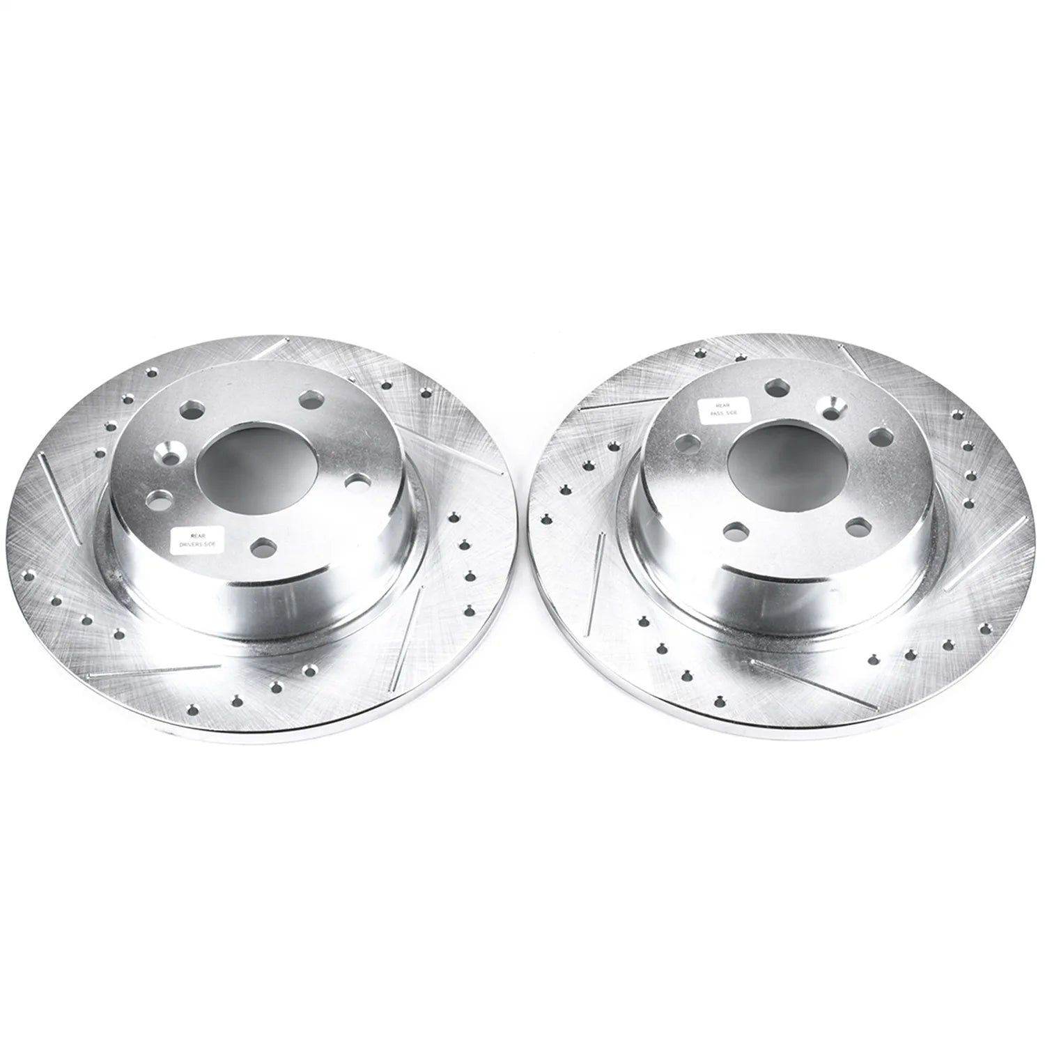 Power Stop EBR485XPR 1999-2004 Land Rover Discovery Disc Brake Rotor Set