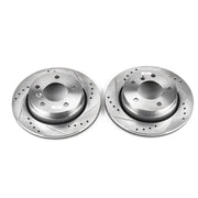 Power Stop EBR488XPR 1998-2000 BMW 323i Disc Brake Rotor Set