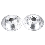 Power Stop EBR612XPR 2001-2005 Saturn L300 Disc Brake Rotor Set