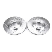Power Stop EBR613XPR 1999-2009 Saab 9-5 Disc Brake Rotor Set
