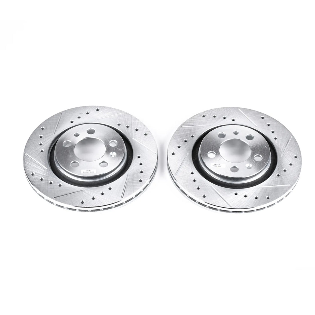 Power Stop EBR615XPR 2007-2010 Volkswagen Golf City Disc Brake Rotor Set