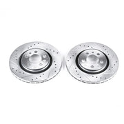 Power Stop EBR615XPR 2007-2010 Volkswagen Golf City Disc Brake Rotor Set