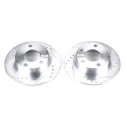 Power Stop EBR619XPR 1998-2001 Audi A6 Quattro Disc Brake Rotor Set
