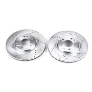 Power Stop EBR625XPR 2009-2011 Mercedes-Benz SLK300 Disc Brake Rotor Set