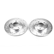 Power Stop EBR630XPR 2003-2008 BMW Z4 Disc Brake Rotor Set