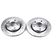 Power Stop EBR638XPR 2000-2002 Audi S4 Disc Brake Rotor Set
