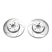 Power Stop EBR642XPR 2001-2007 Volvo S60 Disc Brake Rotor Set