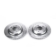 Power Stop EBR654XPR 2001-2006 BMW 330Ci Disc Brake Rotor Set