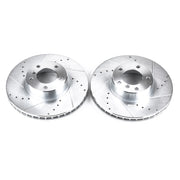 Power Stop EBR661XPR 2001-2003 BMW 530i Disc Brake Rotor Set