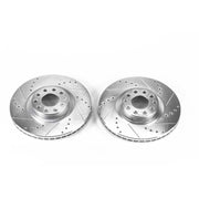 Power Stop EBR662XPR 2002-2004 Audi S6 Disc Brake Rotor Set