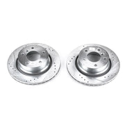 Power Stop EBR670XPR 2003-2008 BMW Z4 Disc Brake Rotor Set