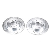 Power Stop EBR679XPR 2003-2011 Saab 9-3 Disc Brake Rotor Set
