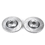 Power Stop EBR687XPR 2003-2011 Saab 9-3 Disc Brake Rotor Set