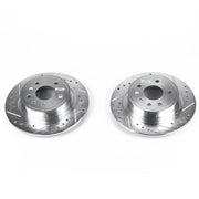 Power Stop EBR693XPR 1999-2009 Saab 9-5 Disc Brake Rotor Set