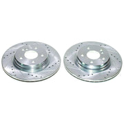 Power Stop EBR808XPR 2007-2011 Mercedes-Benz SLK55 AMG Disc Brake Rotor Set