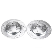 Power Stop EBR817XPR 2002-2008 Jaguar X-Type Disc Brake Rotor Set
