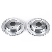 Power Stop EBR826XPR 2001-2005 BMW 325xi Disc Brake Rotor Set