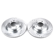 Power Stop EBR843XPR 2006 BMW 330i Disc Brake Rotor Set