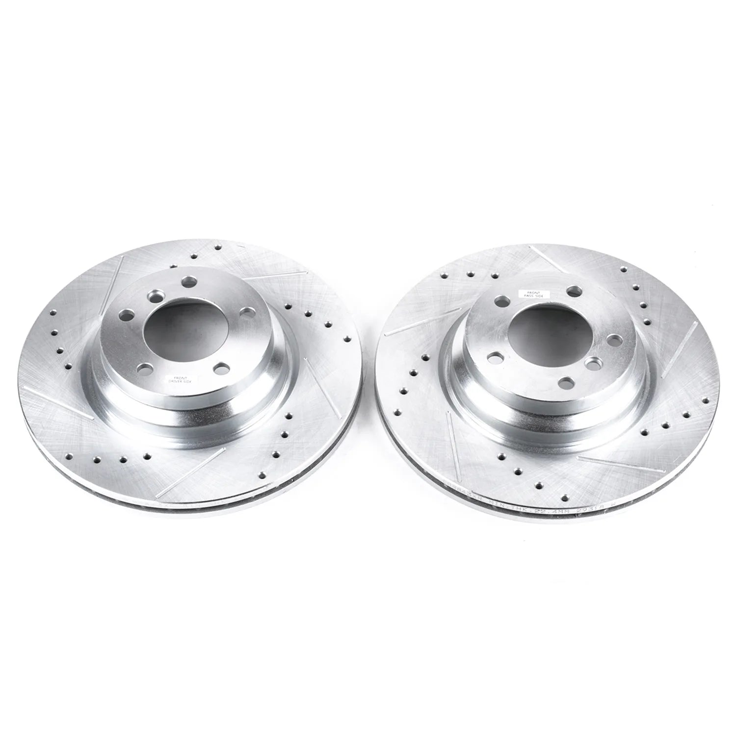 Power Stop EBR843XPR 2006 BMW 330i Disc Brake Rotor Set