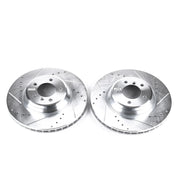 Power Stop EBR850XPR 2013-2015 BMW X1 Disc Brake Rotor Set