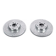 Power Stop EBR851XPR 2007-2018 BMW X5 Disc Brake Rotor Set