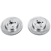 Power Stop EBR854XPR 2007-2016 Mini Cooper Disc Brake Rotor Set