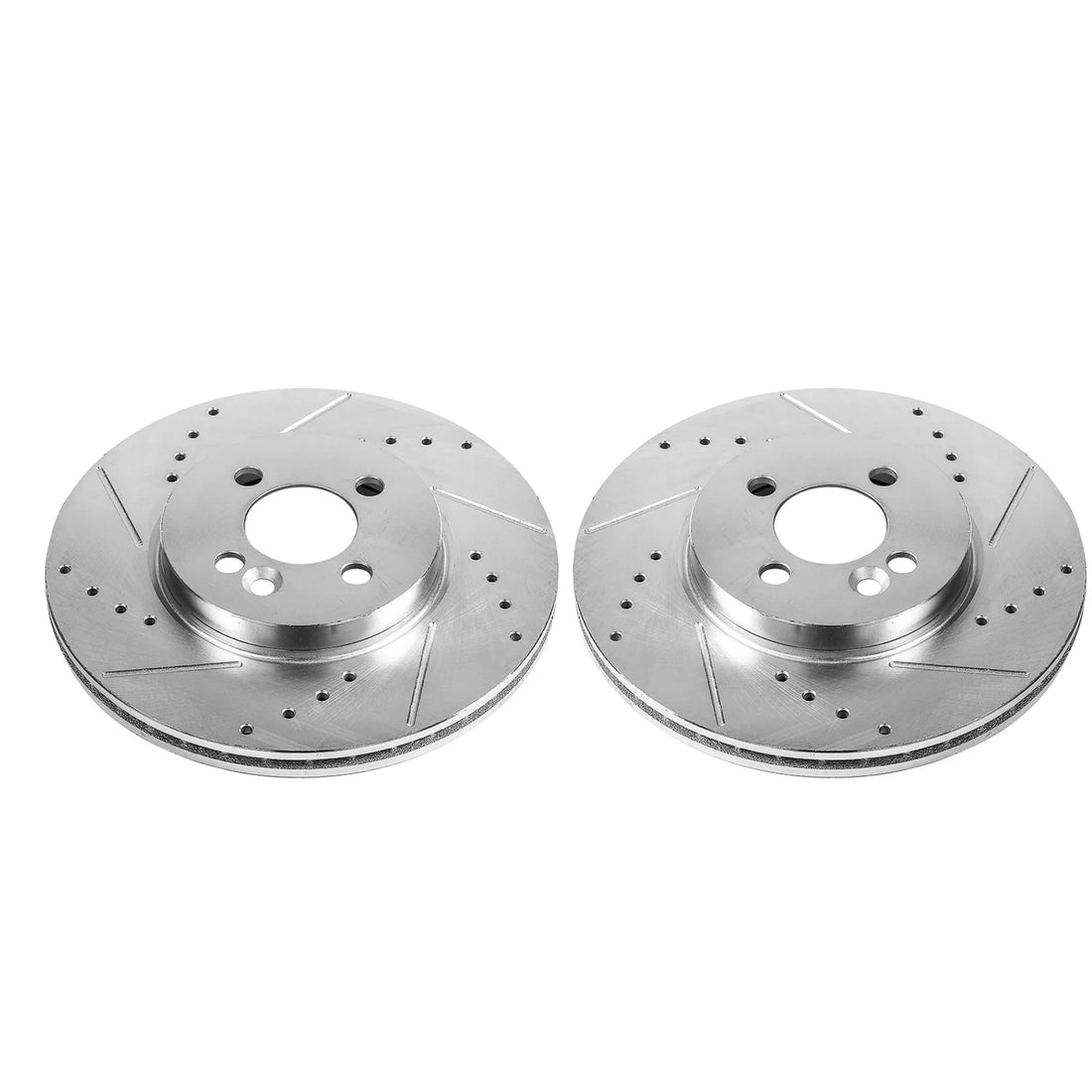 Power Stop EBR855XPR 2007-2016 Mini Cooper Disc Brake Rotor Set