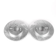 Power Stop EBR859XPR 1999-2005 Mercedes-Benz C230 Disc Brake Rotor Set