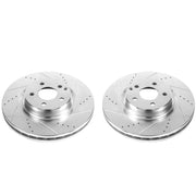Power Stop EBR866XPR 2007-2012 Mercedes-Benz SL550 Disc Brake Rotor Set