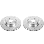 Power Stop EBR867XPR 2009-2014 Mercedes-Benz CL550 Disc Brake Rotor Set