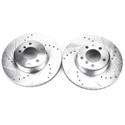Power Stop EBR870XPR 2009-2010 BMW 535i xDrive Disc Brake Rotor Set