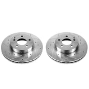 Power Stop EBR876XPR 2012-2016 Mercedes-Benz C250 Disc Brake Rotor Set