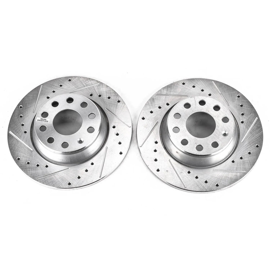 Power Stop EBR899XPR 2009-2010 Volkswagen Tiguan Disc Brake Rotor Set