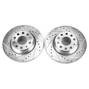 Power Stop EBR899XPR 2009-2010 Volkswagen Tiguan Disc Brake Rotor Set