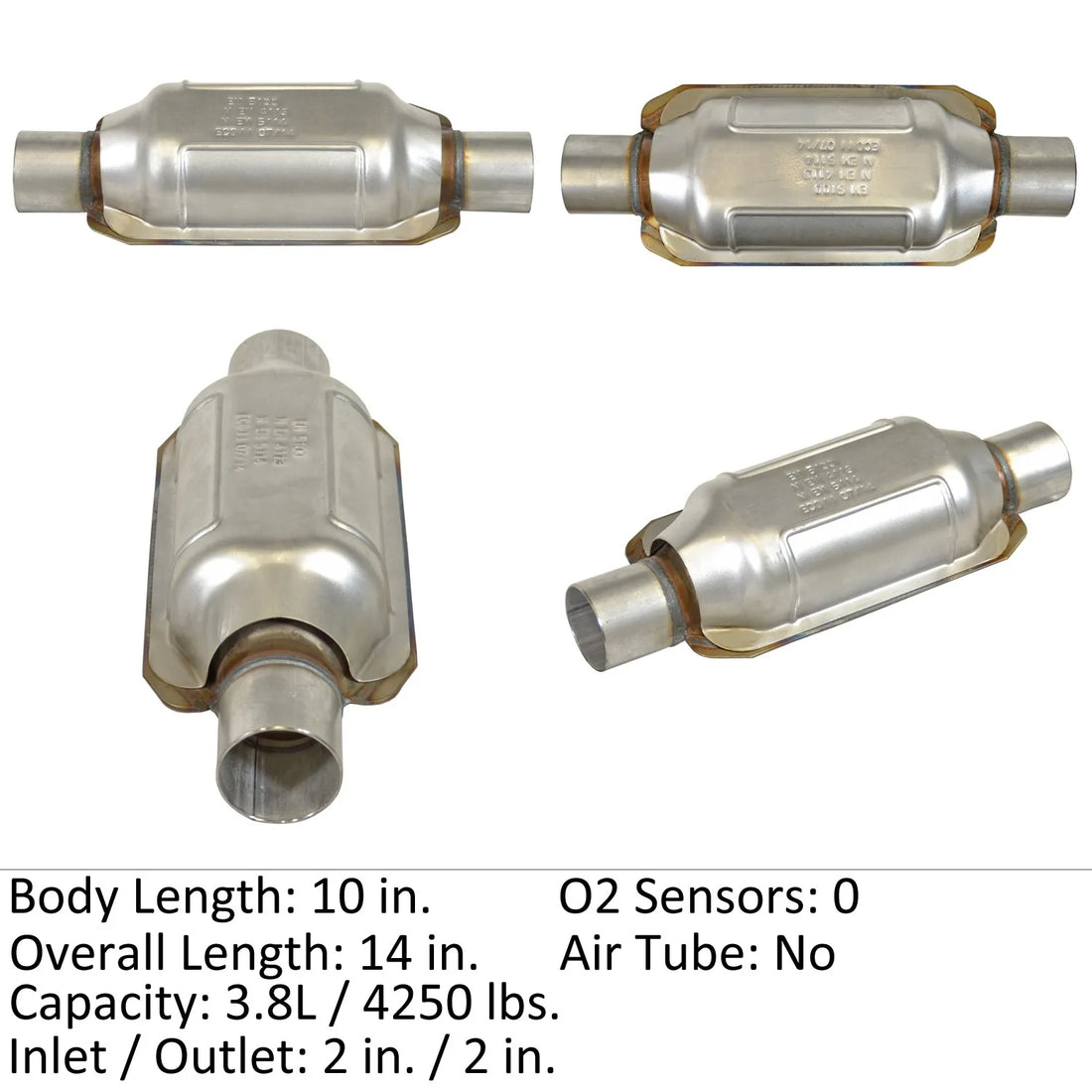 Eastern Catalytic 70257 2016-2018 Toyota Tacoma Catalytic Converter