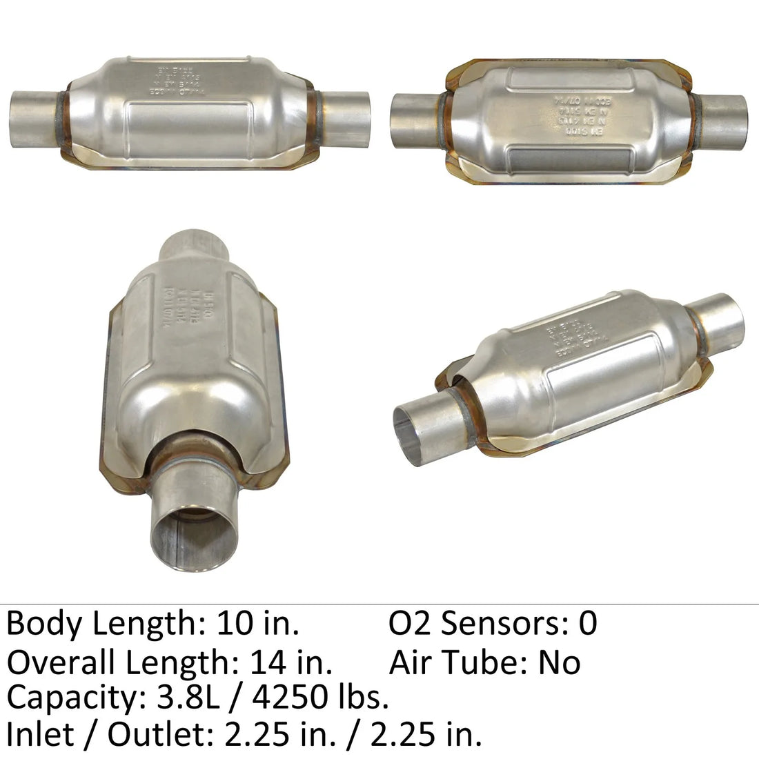 Eastern Catalytic 70258 2017-2019 Acura MDX Catalytic Converter