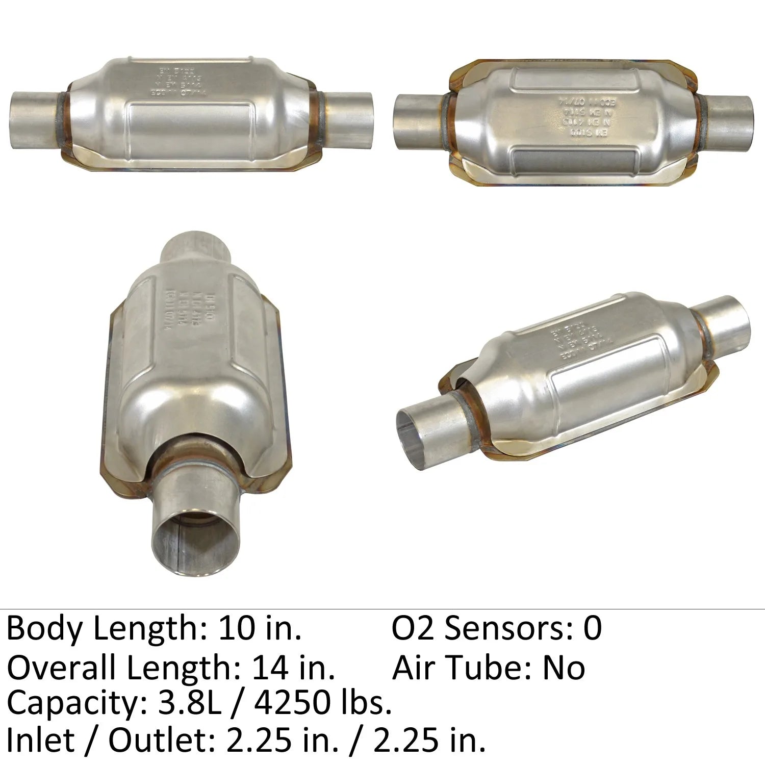 Eastern Catalytic 70258 2017-2019 Acura MDX Catalytic Converter