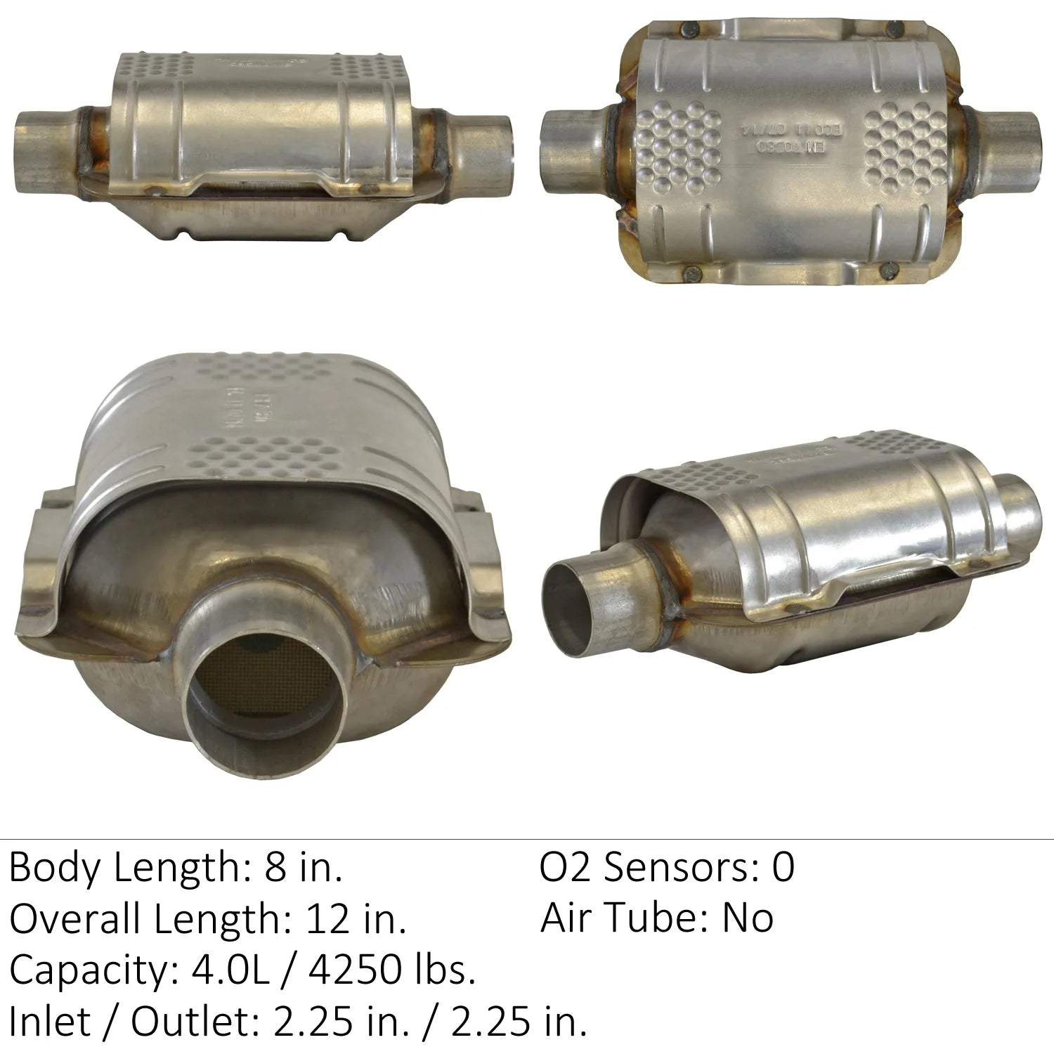 Eastern Catalytic 70384 1993-1995 Lincoln Mark VIII Catalytic Converter