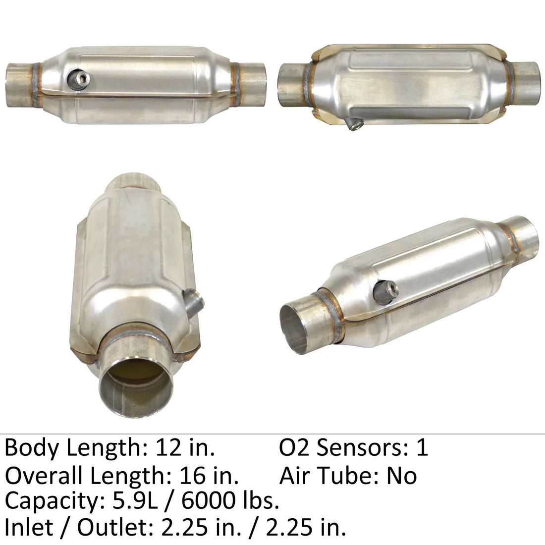 Eastern Catalytic 82735 2000-2002 Ford E-250 Econoline Catalytic Converter